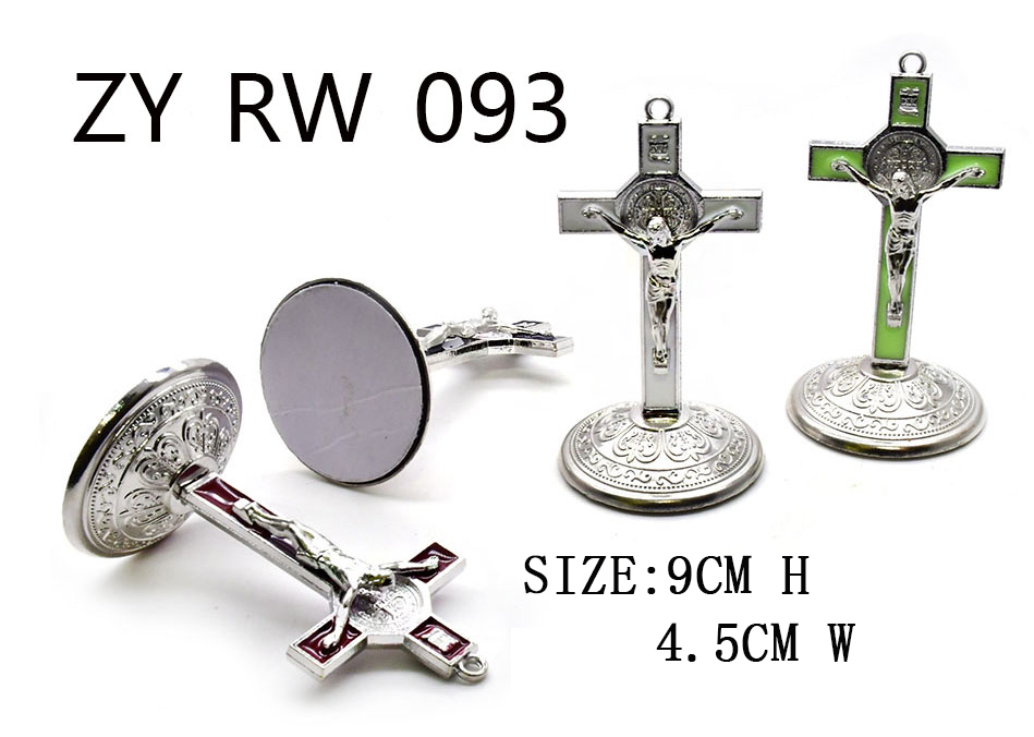 Zinc alloy Cross Decoration