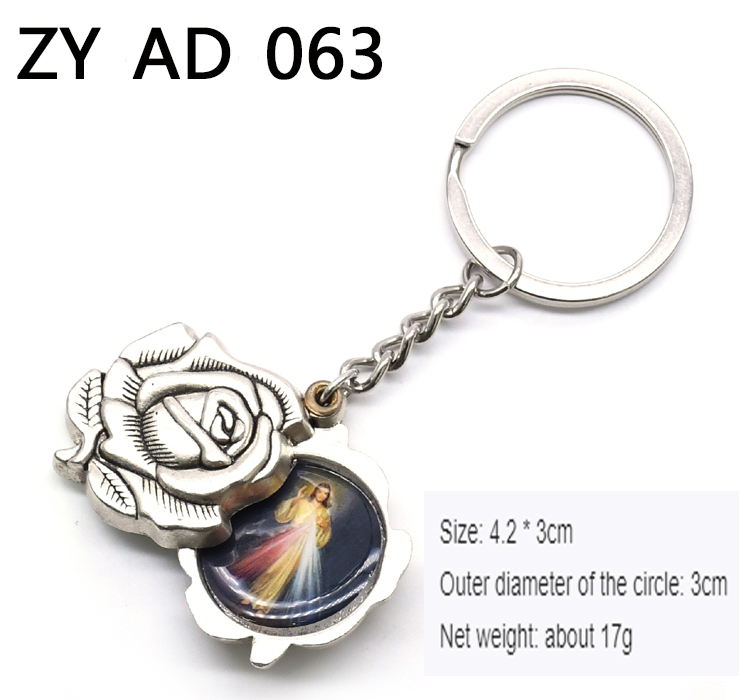 rose keychain