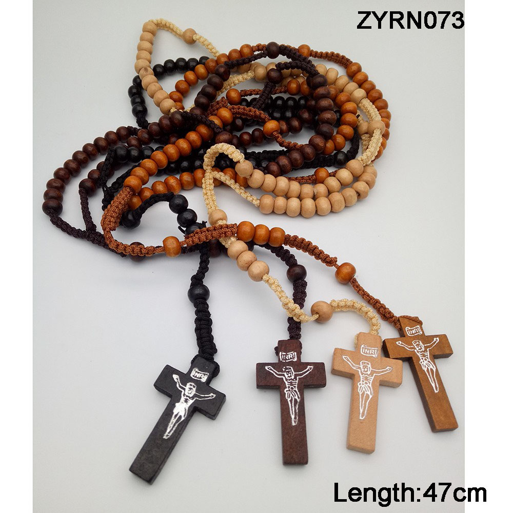 Cross-shaped necklace